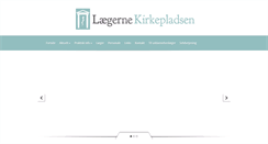 Desktop Screenshot of laegernekirkepladsen.dk